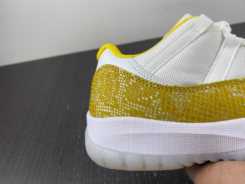 Air Jordan 11 Low WMNS “Yellow Snakeskin”