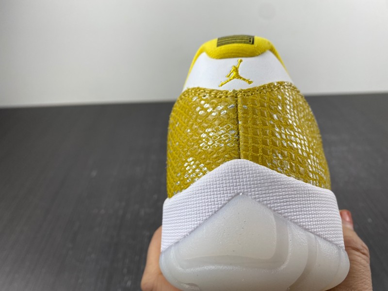 Air Jordan 11 Low WMNS “Yellow Snakeskin”