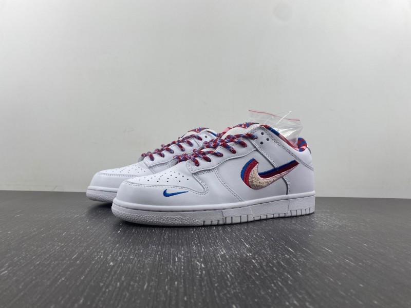 Parra x Nike SB 白彩重叠3勾色 货号CN4504-100