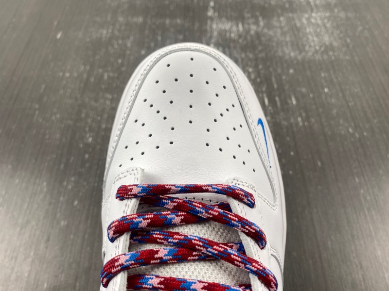Parra x Nike SB 白彩重叠3勾色 货号CN4504-100
