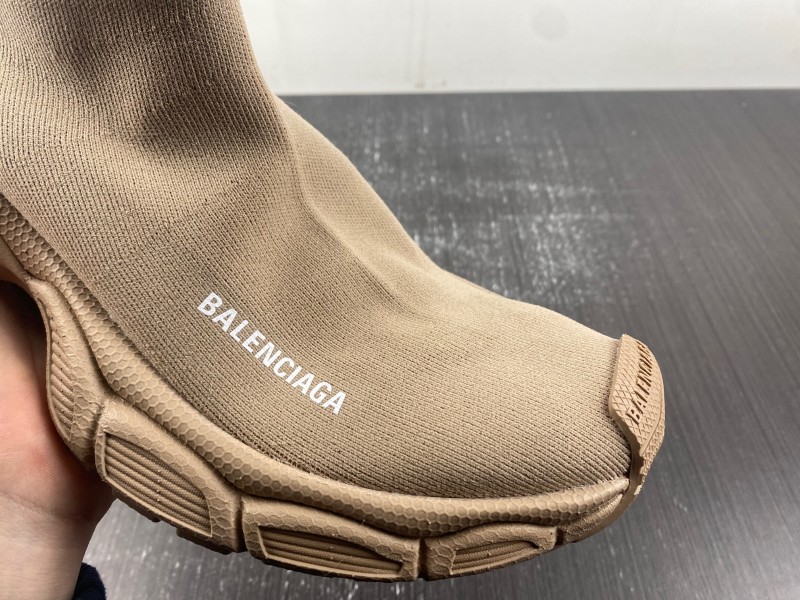 3XL SOCK再生针织袜靴 卡其色 货号758483 W2DG1 2910