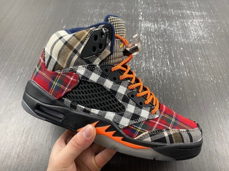 AIR JORDAN 5 RETRO GS 'PLAID'