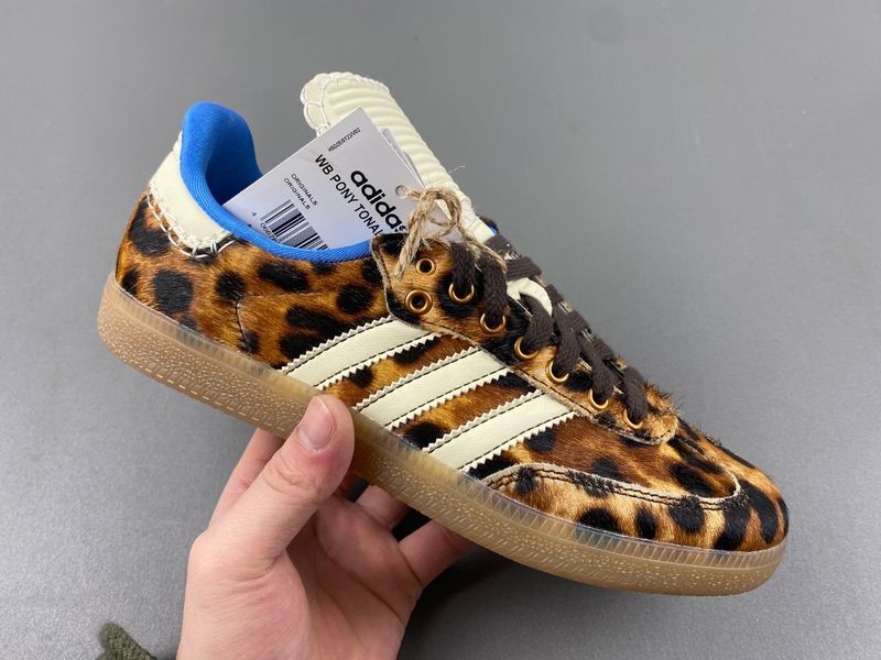 Wales Bonner x adidas Samba Pony Leopard