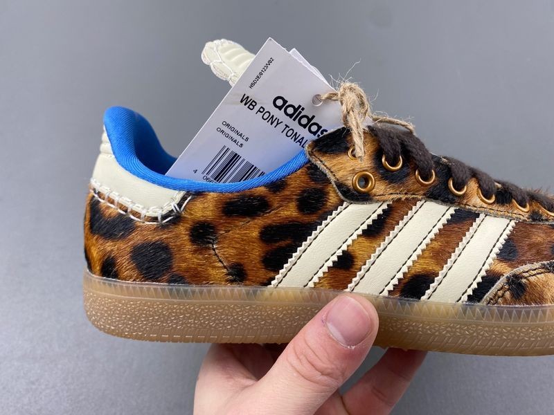 Wales Bonner x adidas Samba Pony Leopard