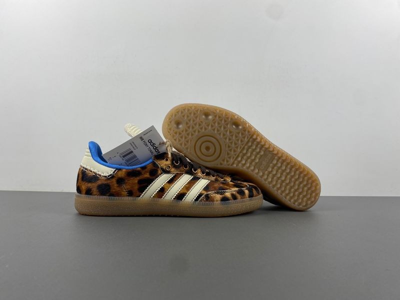 Wales Bonner x adidas Samba Pony Leopard