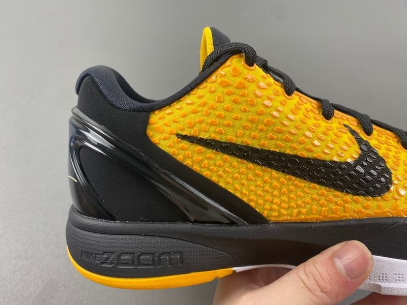 NIKE KOBE 6 PROTRO “LIGHTBULB” BLACK YELLOW