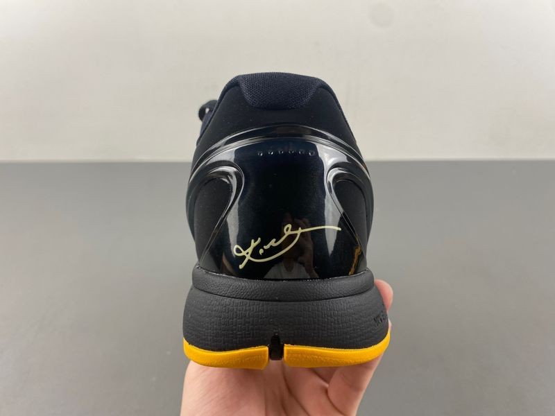 NIKE KOBE 6 PROTRO “LIGHTBULB” BLACK YELLOW