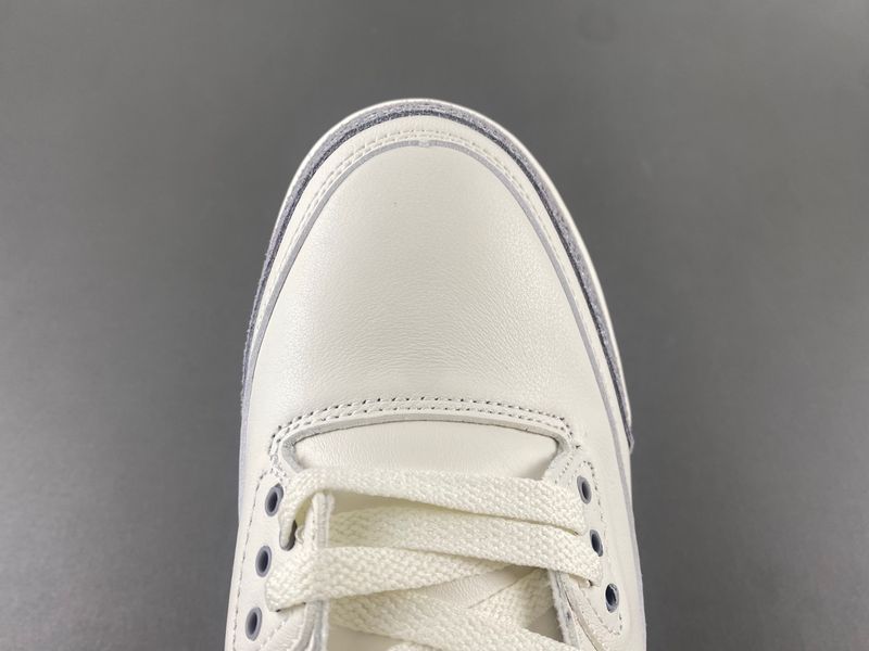 Air Jordan 3 “Sail/Metallic Silver”