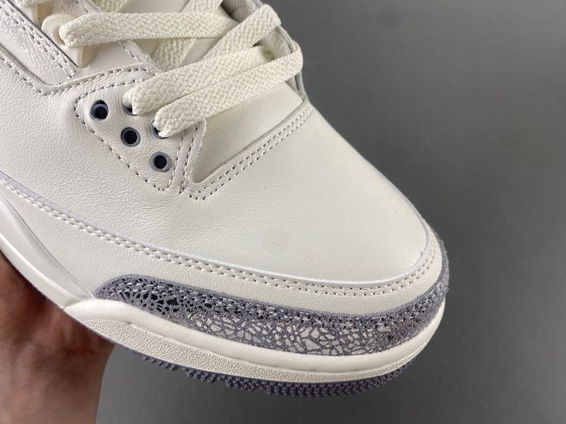 Air Jordan 3 “Sail/Metallic Silver”