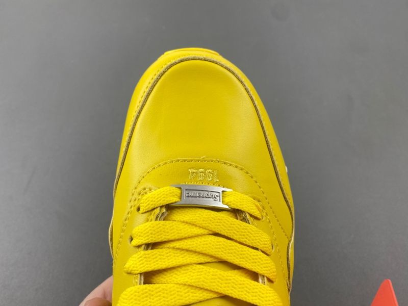 Supreme x Nike Air Max 1 '87 “Speed Yellow”