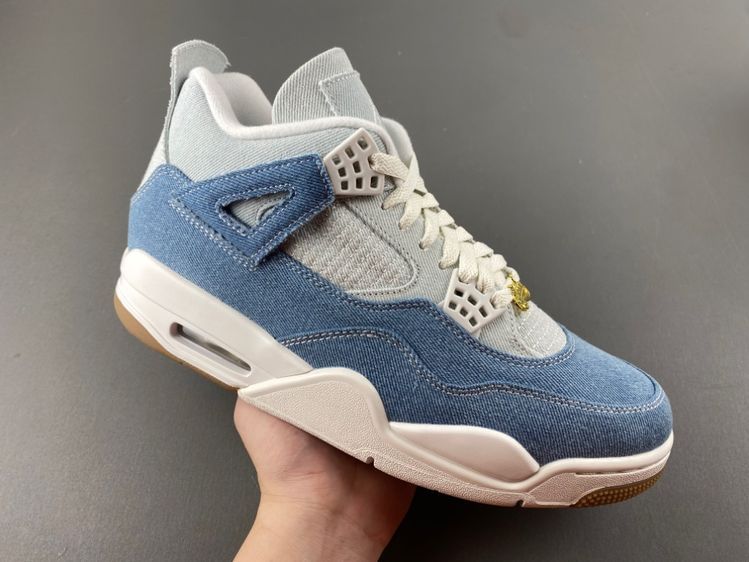 Air Jordan 4 Denim "Worn Blue”小 Levis