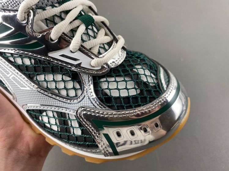 Bottega Veneta Orbit 运动鞋 “Biliard Green Silver”