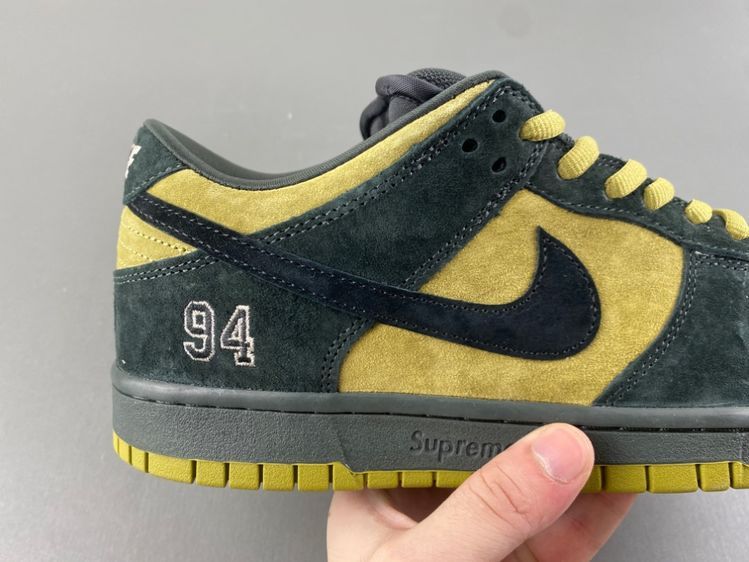 Supreme x Nike SB Dunk Low “Camper Green”