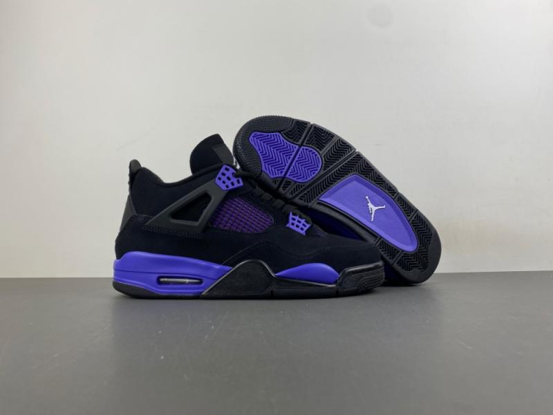 Jordan 4 "Purple Thunder
