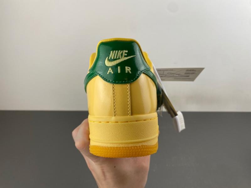 Nike Air Force 1 Low 'Patent Leather Topaz Gold'