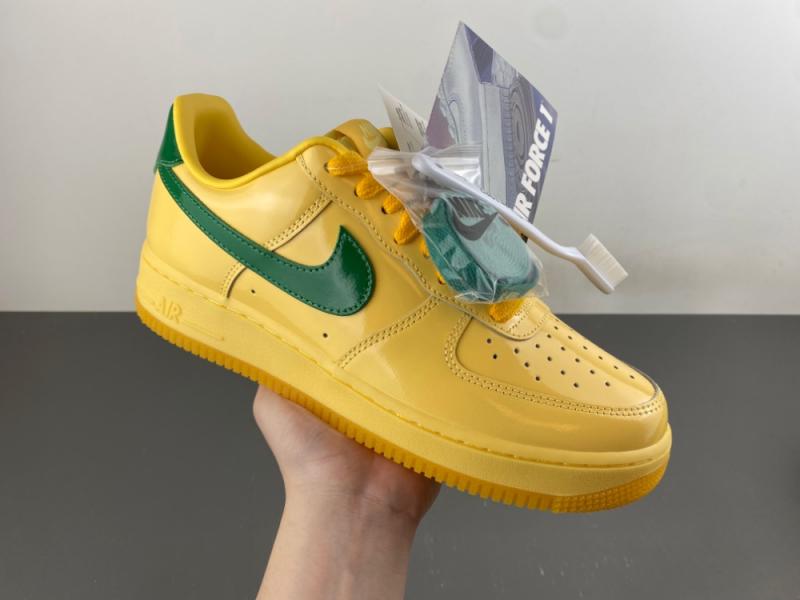 Nike Air Force 1 Low 'Patent Leather Topaz Gold'