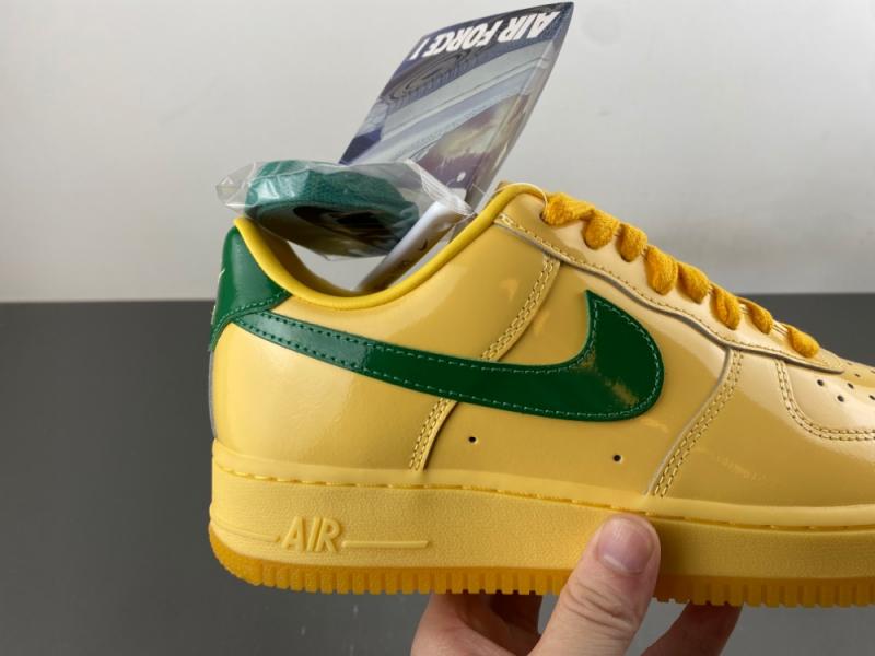 Nike Air Force 1 Low 'Patent Leather Topaz Gold'