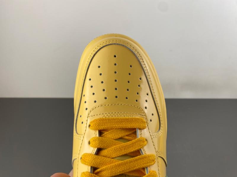 Nike Air Force 1 Low 'Patent Leather Topaz Gold'