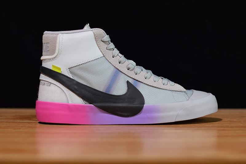 Nike Blazer Mid Off-White Wolf Grey Serena Queen