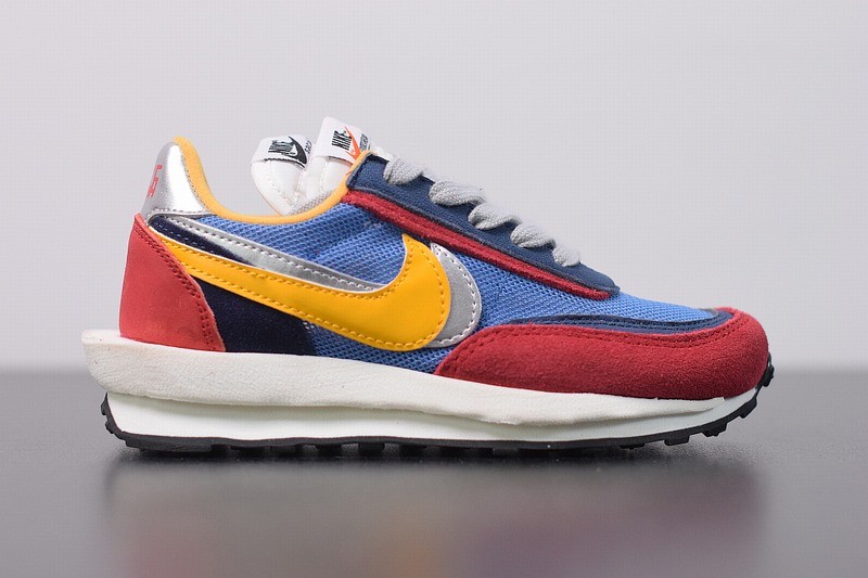 Kids Nike LD Waffle sacai Blue Multi