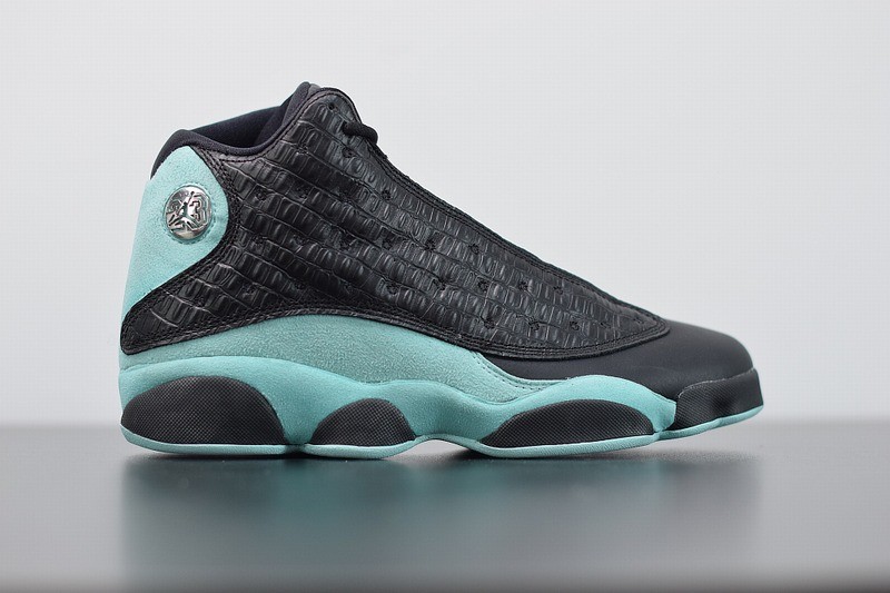 Jordan 13 Retro Black Island Green