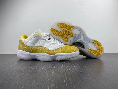 Air Jordan 11 Low WMNS “Yellow Snakeskin”