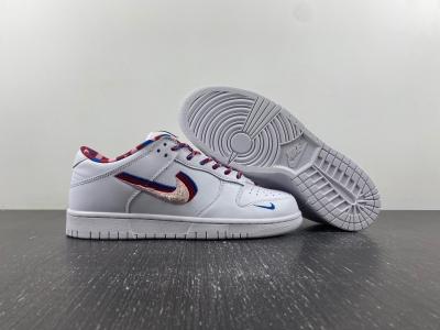 Parra x Nike SB 白彩重叠3勾色 货号CN4504-100