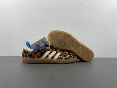 Wales Bonner x adidas Samba Pony Leopard