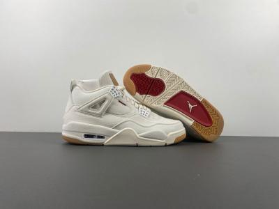 Levi’s x Air Jordan 4 “White