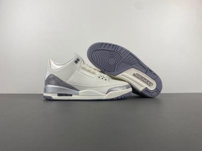 Air Jordan 3 “Sail/Metallic Silver”