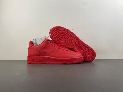 Nike Air Force 1 '07 LV8 1 "Triple Red" University Red